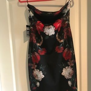 Floral bodycon dress